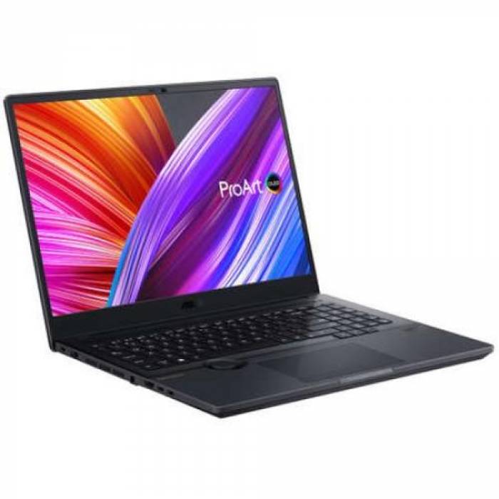 Laptop ASUS ProArt Studiobook 16 OLED H7600ZX-L2017X, Intel Core i7-12700H, 16inch, RAM 32GB, SSD 2x 1TB, Intel Iris Xe Graphics, Windows 11Pro, Mineral Black